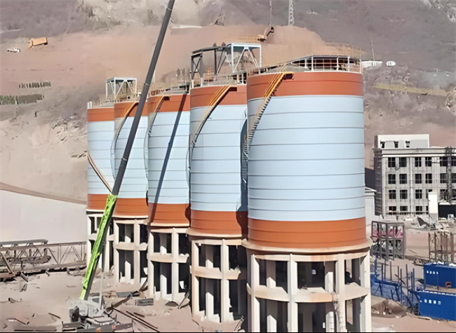 山根镇高架钢板仓